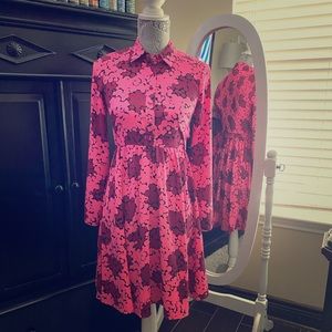 Kate Spade Bubble Dot Smocked Dress Sz 0